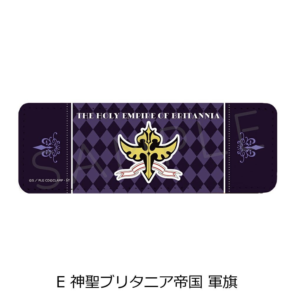 コードギアス 反逆のルルーシュ』 レザーバッジ (ロング) E (神聖