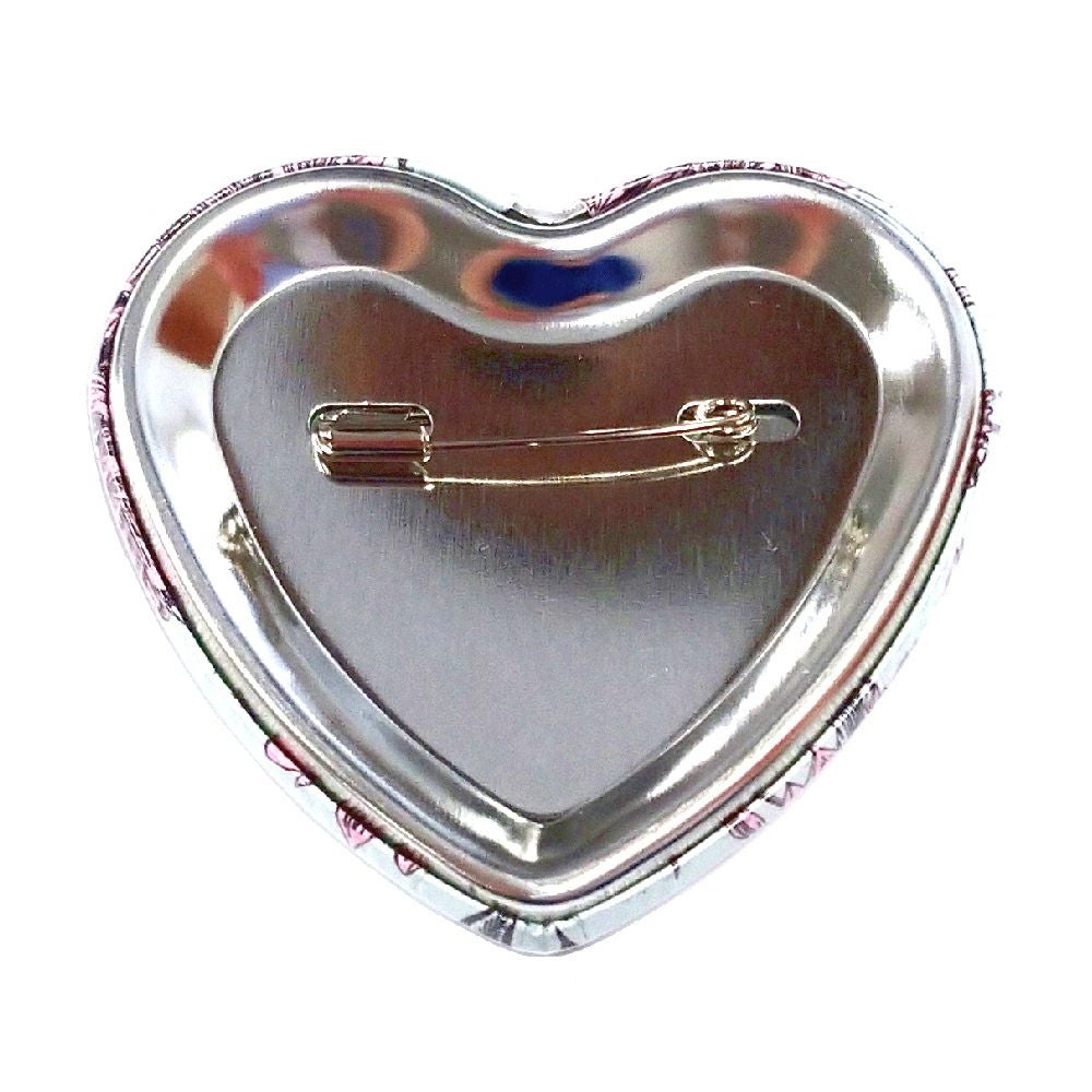 ラブライブ！スーパースター!!』 第2弾 ハート型缶バッジ XC (嵐 千砂