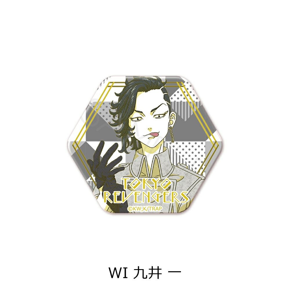 東京リベンジャーズ』 第5弾 六角形缶バッジ WI (九井 一) | ビビット