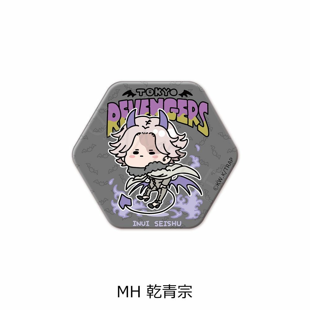 六角形缶バッジ | ビビット