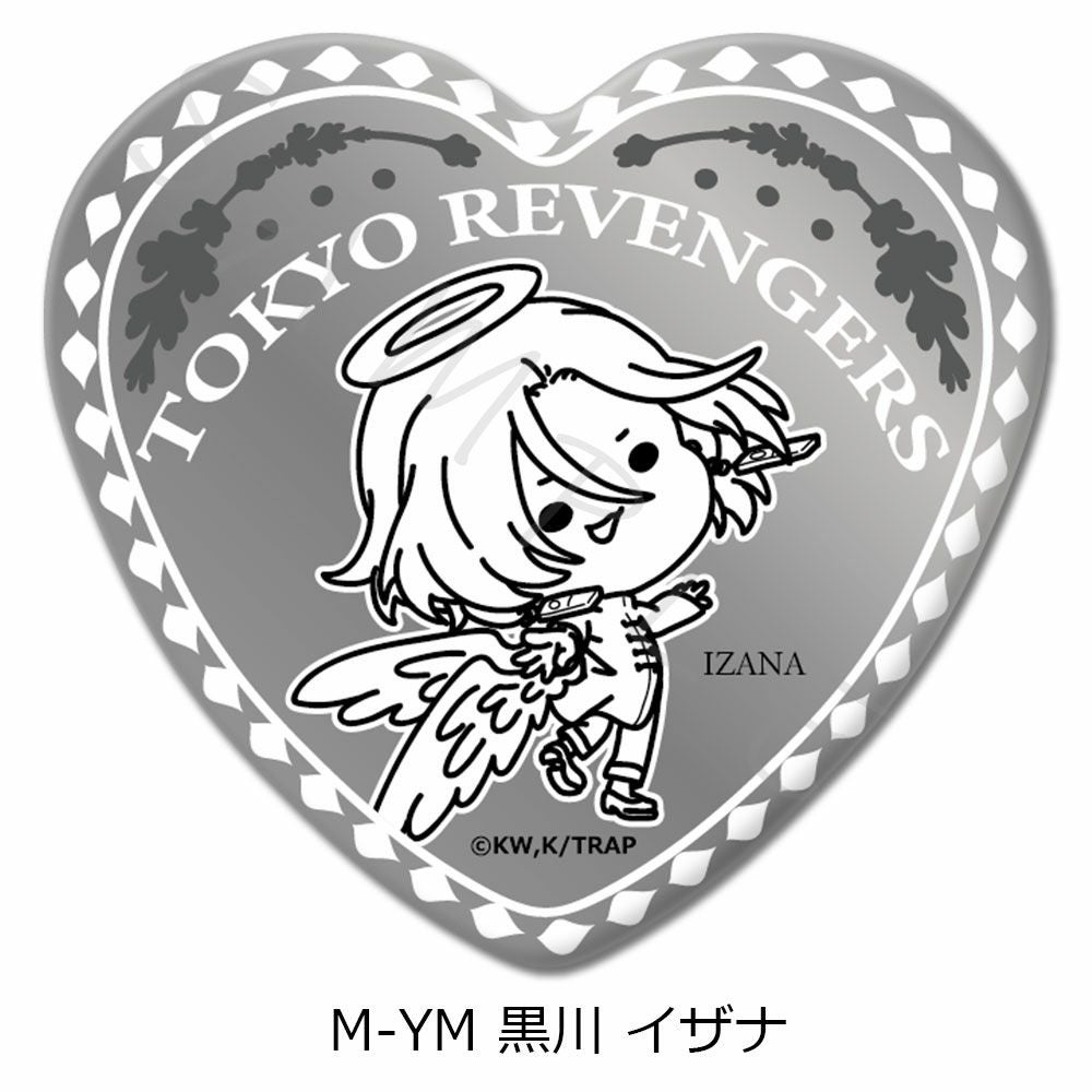 東京リベンジャーズ 東リべ 黒川イザナ 新体験展 グリッター 缶バッジ