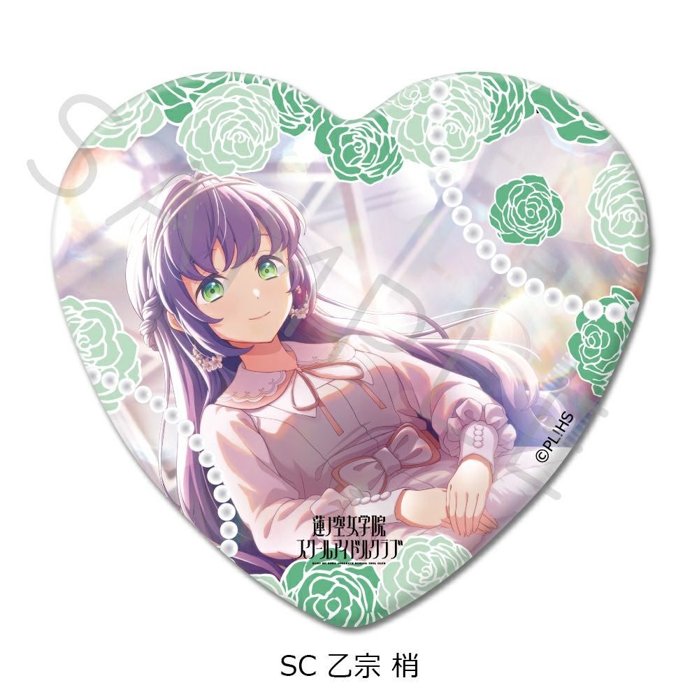 ハート型缶バッジ | ビビット