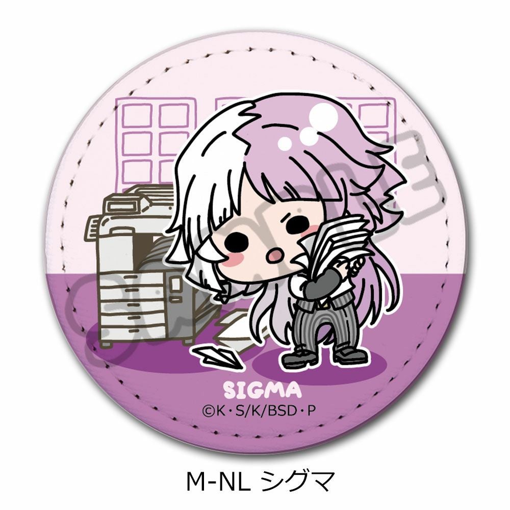 文豪ストレイドッグス』第4弾 レザーバッジ（丸形） Mocho-NL (シグマ