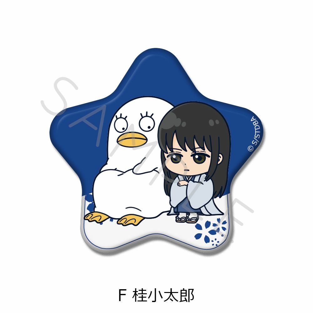 TVアニメ『銀魂』 星型缶バッジ F(桂 小太郎) | ビビット