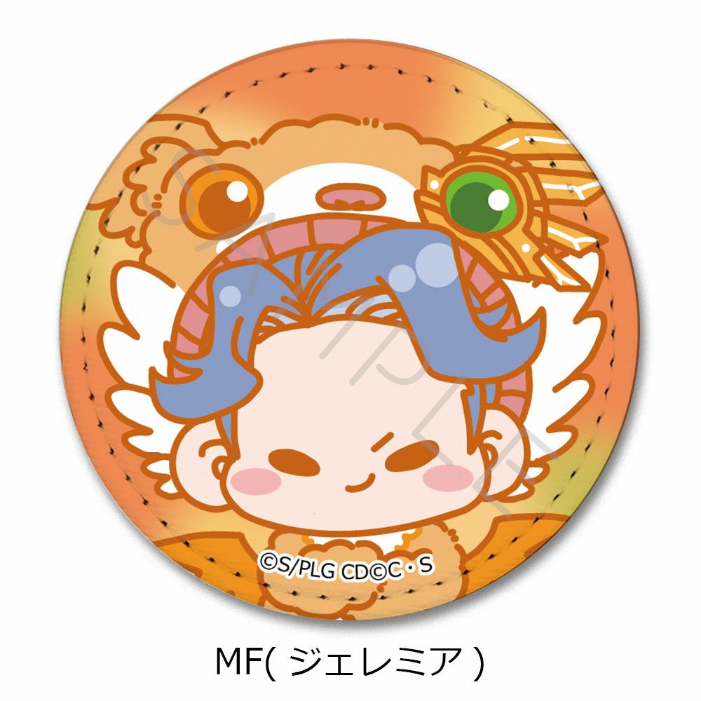コードギアス 反逆のルルーシュ』レザーバッジ（丸形) MF (ジェレミア