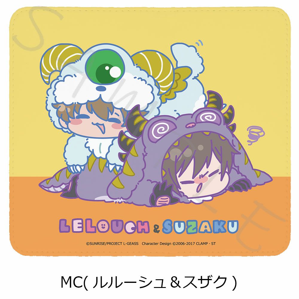 コードギアス 反逆のルルーシュ』マウスパッド MC (ルルーシュ＆スザク