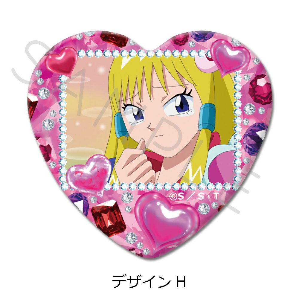 ボボボーボ・ボーボボ』ハート型缶バッジ H | ビビット