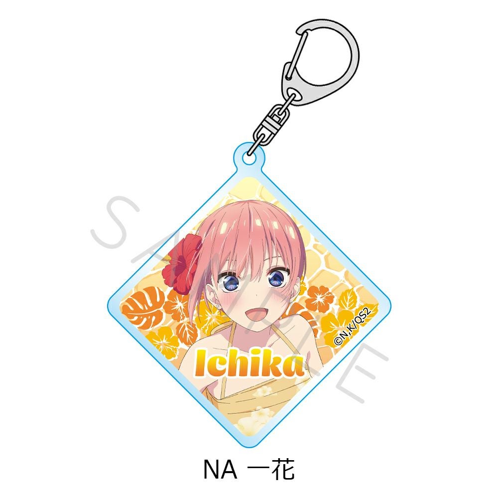五等分の花嫁アクリルキーホルダー 未開封５個セット⚠️汚れあります TVスペシャルアニメ「五等分の花嫁＊」 アクリルキーホルダー NA (一花