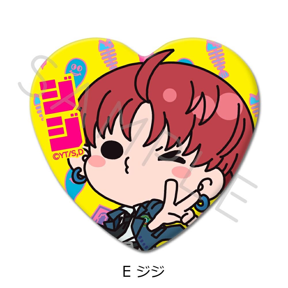 TVアニメ 『ダンダダン』ハート型缶バッジ E (ジジ) | ビビット