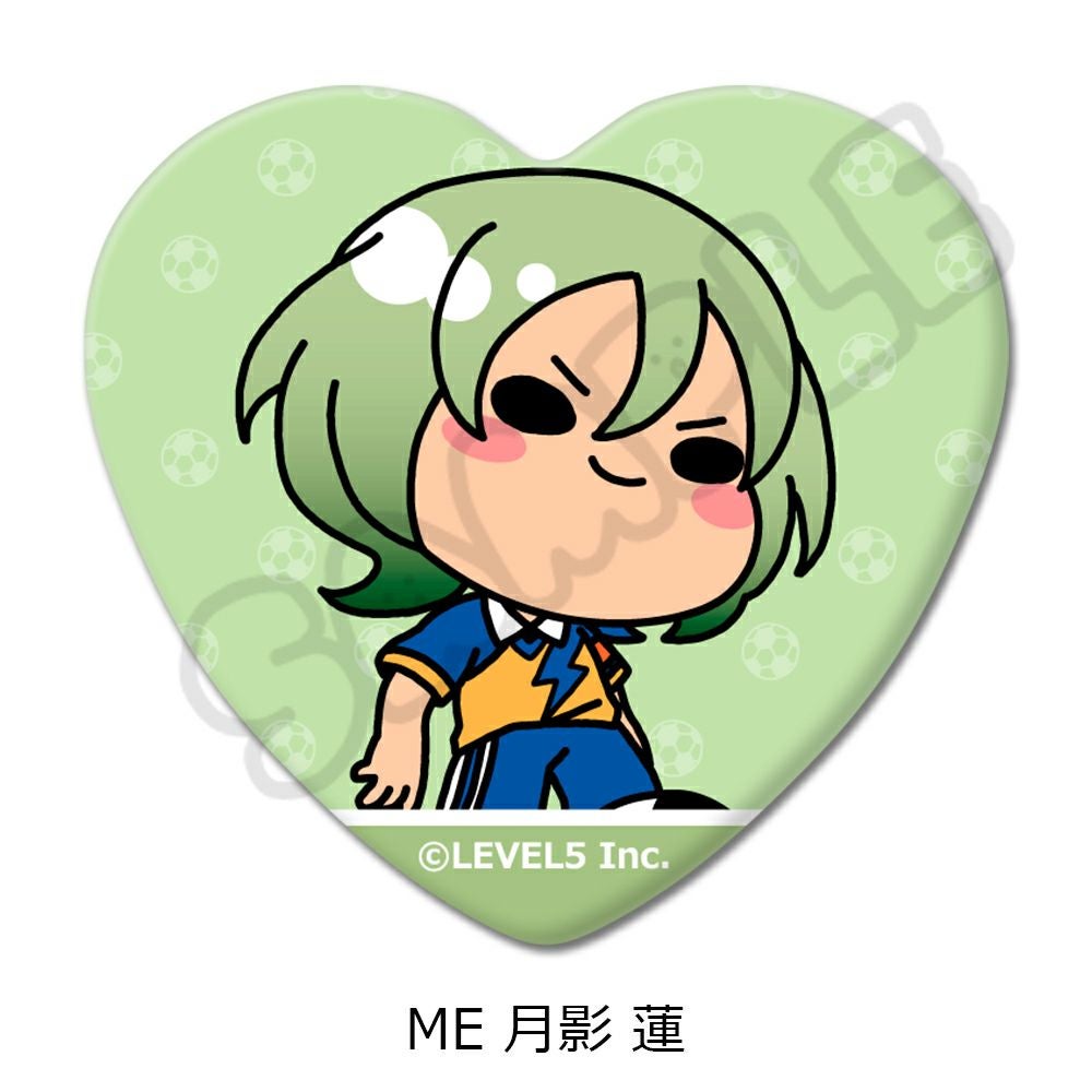 イナズマイレブン・ザ・ムービー 2025』ハート型缶バッジME (月影 蓮