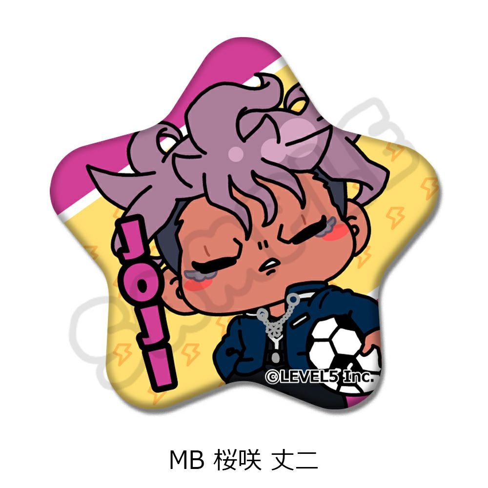 イナズマイレブン・ザ・ムービー 2025』星型缶バッジMB (桜咲 丈二