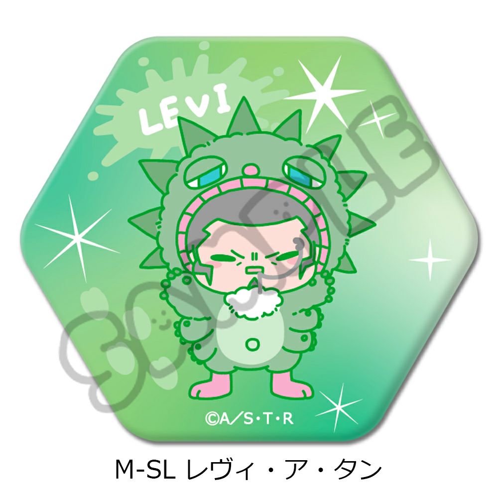 六角形缶バッジ | ビビット