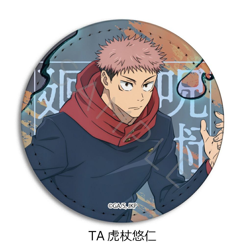 TVアニメ「呪術廻戦」2期 第4弾 レザーバッジ (丸形) TA(虎杖悠仁