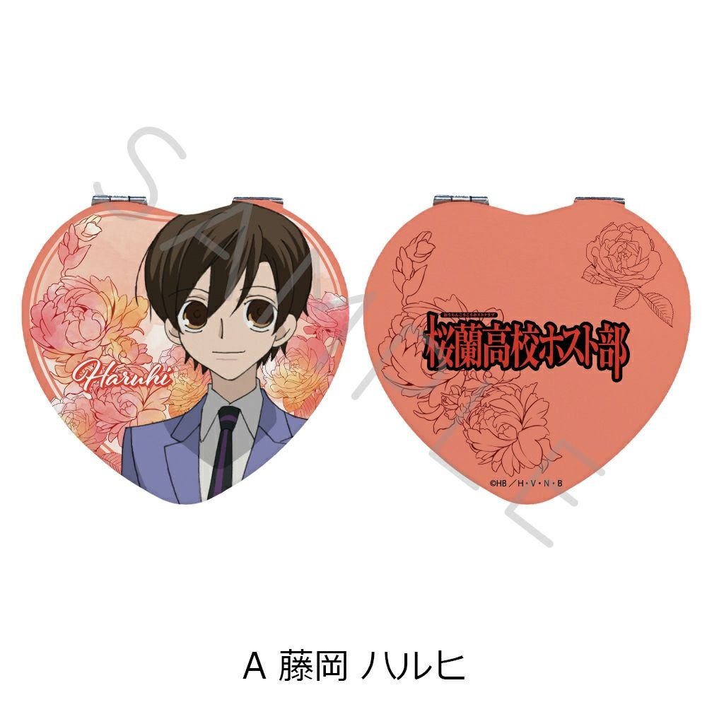 桜蘭高校ホスト部』 コンパクトミラー（ハート) A (藤岡 ハルヒ