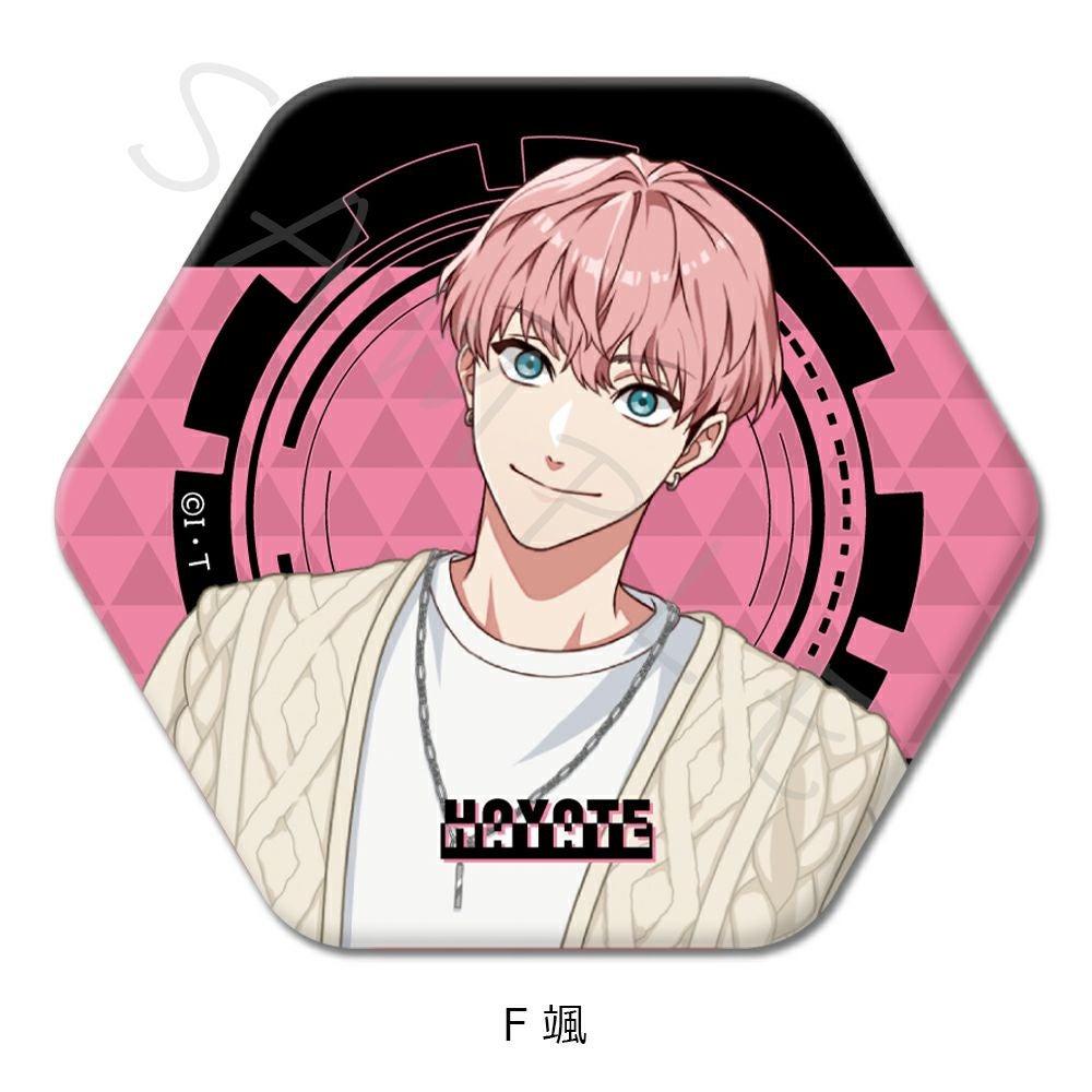 ライドカメンズ』 六角形缶バッジ F (颯) | ビビット
