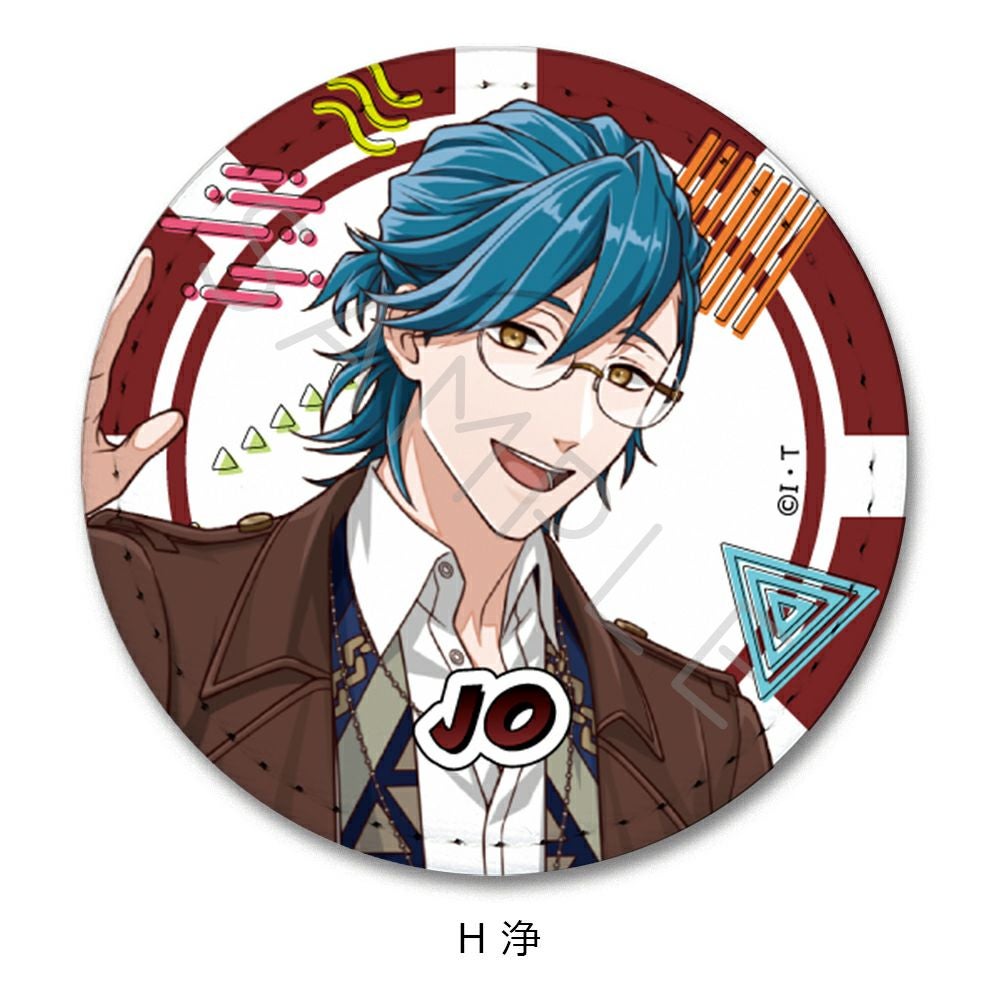 ライドカメンズ』 レザーバッジ（丸形) H (浄) | ビビット