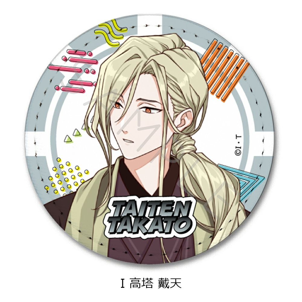 ライドカメンズ』 レザーバッジ（丸形) I (高塔 戴天) | ビビット