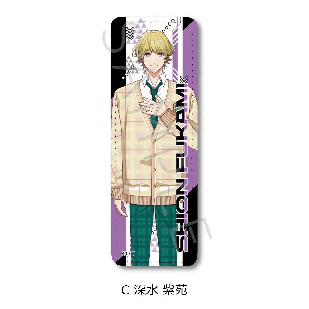深水紫苑 CANバッジ ライドカメンズ ライドカメンズ』 レザーバッジ（ロング) C (深水 紫苑) | ビビット