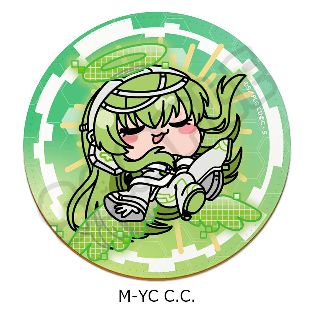 コードギアス　コースター　C.C. コードギアス 反逆のルルーシュ』第3弾 レザーコースター M-YC (C.C.