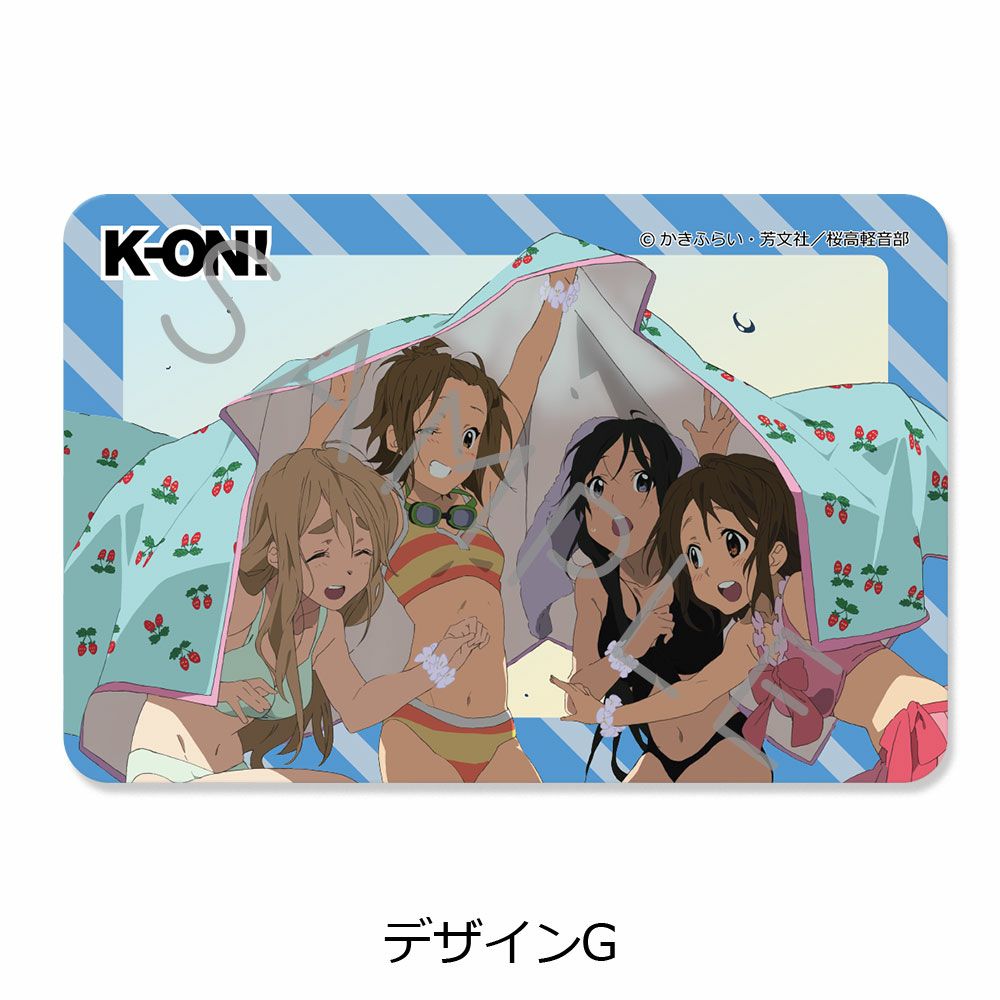 けいおん！』クリアカードステッカー デザインG | ビビット
