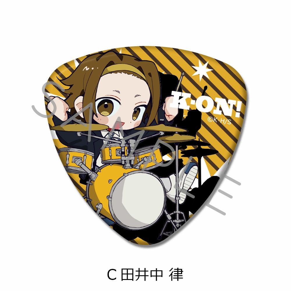 けいおん　缶バッジ けいおん！』ピック型缶バッジ C（田井中 律） | ビビット