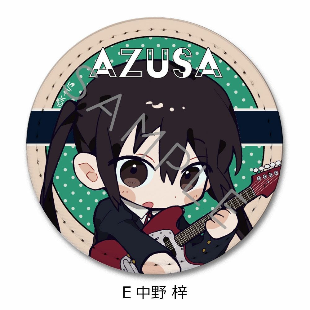 けいおん！』レザーバッジ（丸形） E（中野 梓） | ビビット