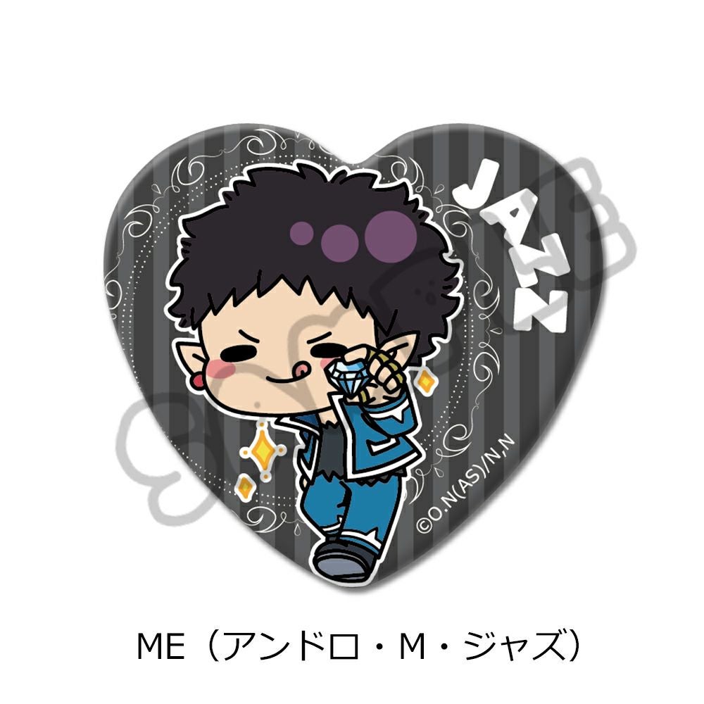アニメ『魔入りました！入間くん』ハート型缶バッジ ME（アンドロ・M