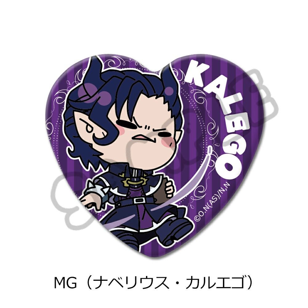 アニメ『魔入りました！入間くん』ハート型缶バッジ MG（ナベリウス