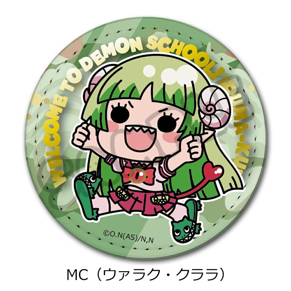 アニメ『魔入りました！入間くん』レザーバッジ（丸形） MC（ウァラク