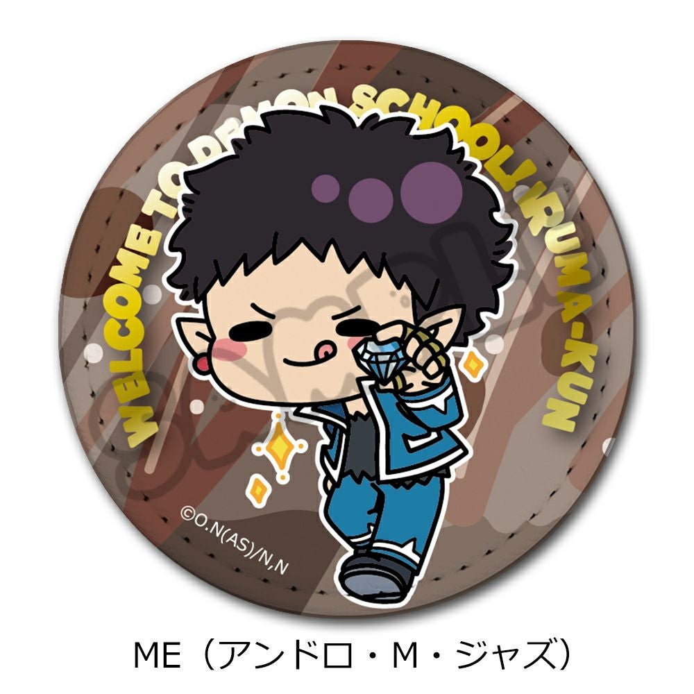 アニメ『魔入りました！入間くん』レザーバッジ（丸形） ME（アンドロ