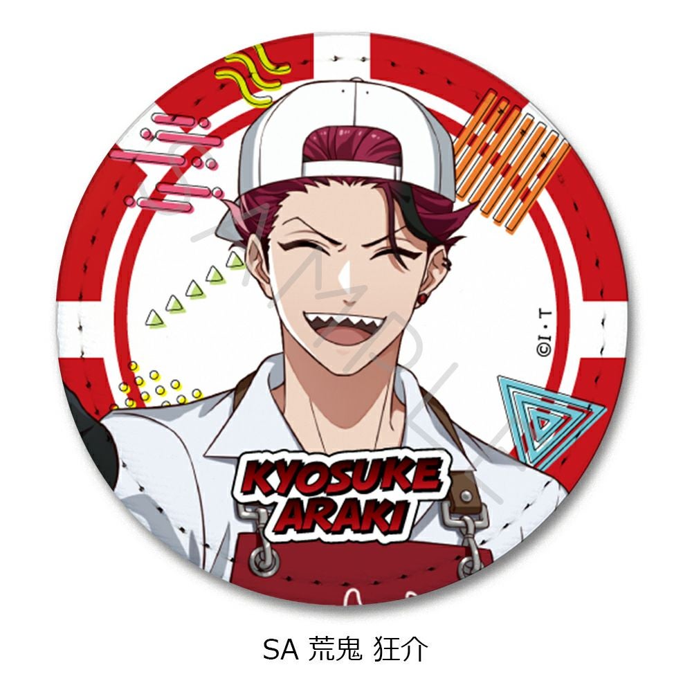 ライドカメンズ』第2弾 レザーバッジ（丸形)SA (荒鬼 狂介) | ビビット