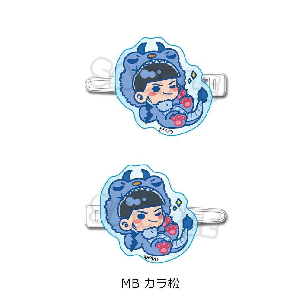 アニメおそ松さん カラ松ネックレス FANFANMarket 受注終了】おそ松さん カラ松 シルバーネックレス