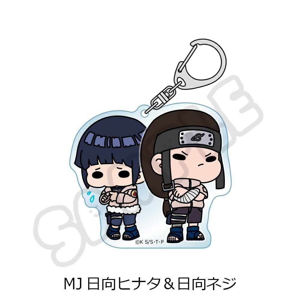 NARUTO ヒナタ キャラポップストア限定 アクリルキーホルダー TVアニメ『NARUTO -ナルト- 』 アクリルキーホルダー MJ（日向ヒナタ