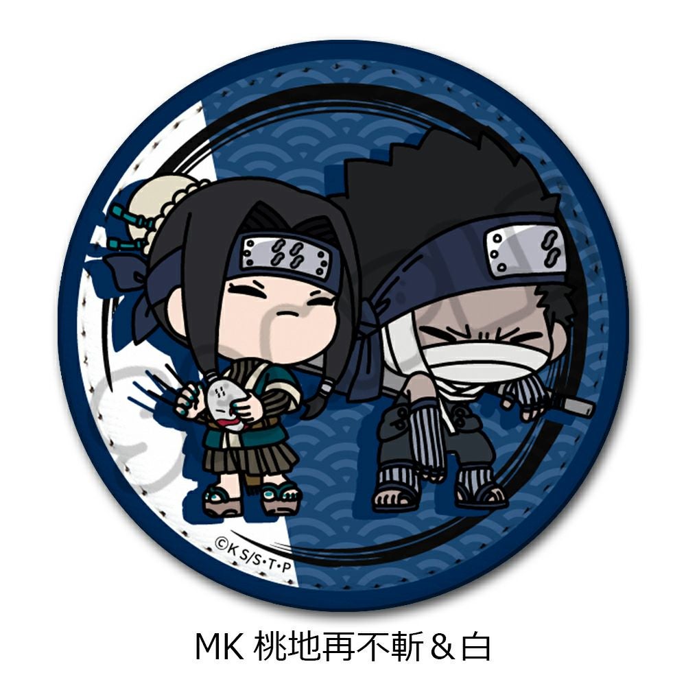 TVアニメ『NARUTO -ナルト- 』 レザーバッジ（丸形）MK（桃地再不斬