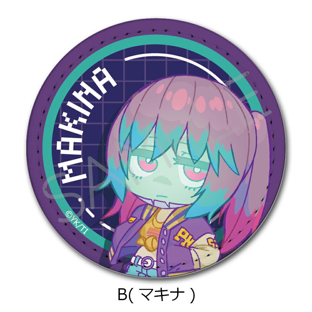 アニメ『銀河特急 ミルキー☆サブウェイ』 レザーバッジ B(マキナ