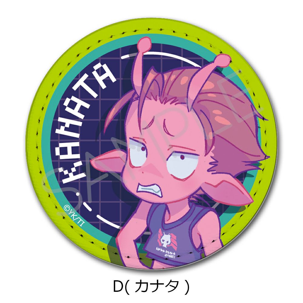 アニメ『銀河特急 ミルキー☆サブウェイ』 レザーバッジ D(カナタ
