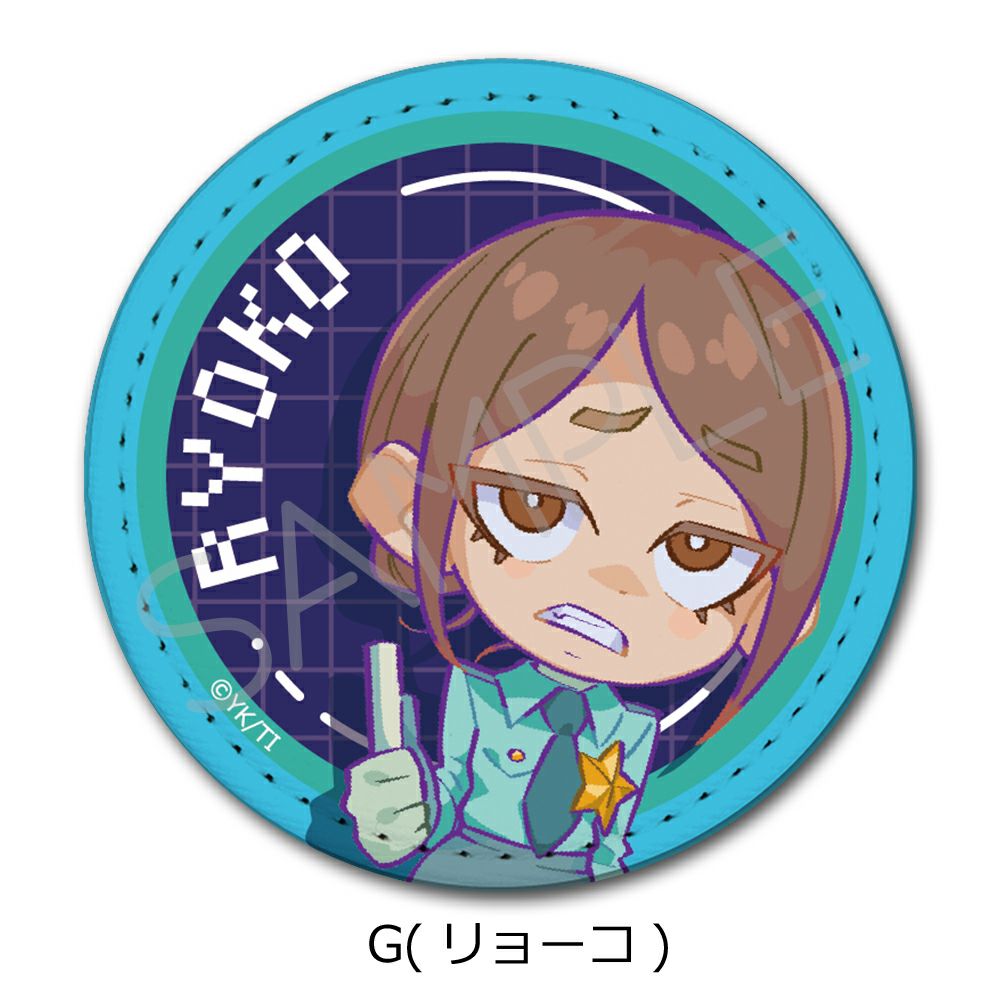 アニメ『銀河特急 ミルキー☆サブウェイ』 レザーバッジ G(リョーコ