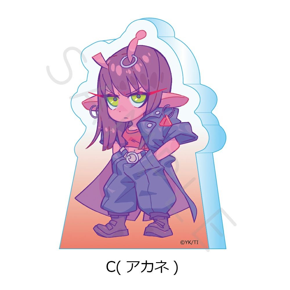 アニメ『銀河特急 ミルキー☆サブウェイ』 アクリルミニブロック C