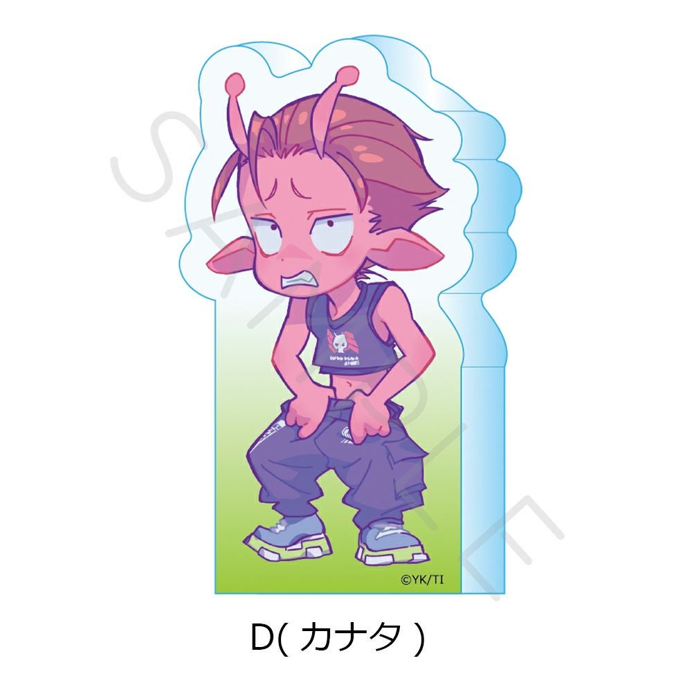 アニメ『銀河特急 ミルキー☆サブウェイ』 アクリルミニブロック D