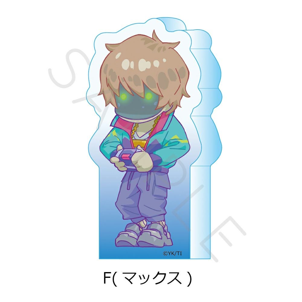 アニメ『銀河特急 ミルキー☆サブウェイ』 アクリルミニブロック F