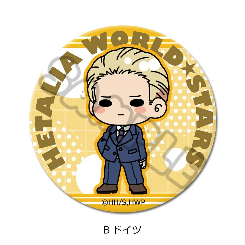 アニメ「ヘタリア World☆Stars」 丸形缶バッジ(57mm) B(ドイツ