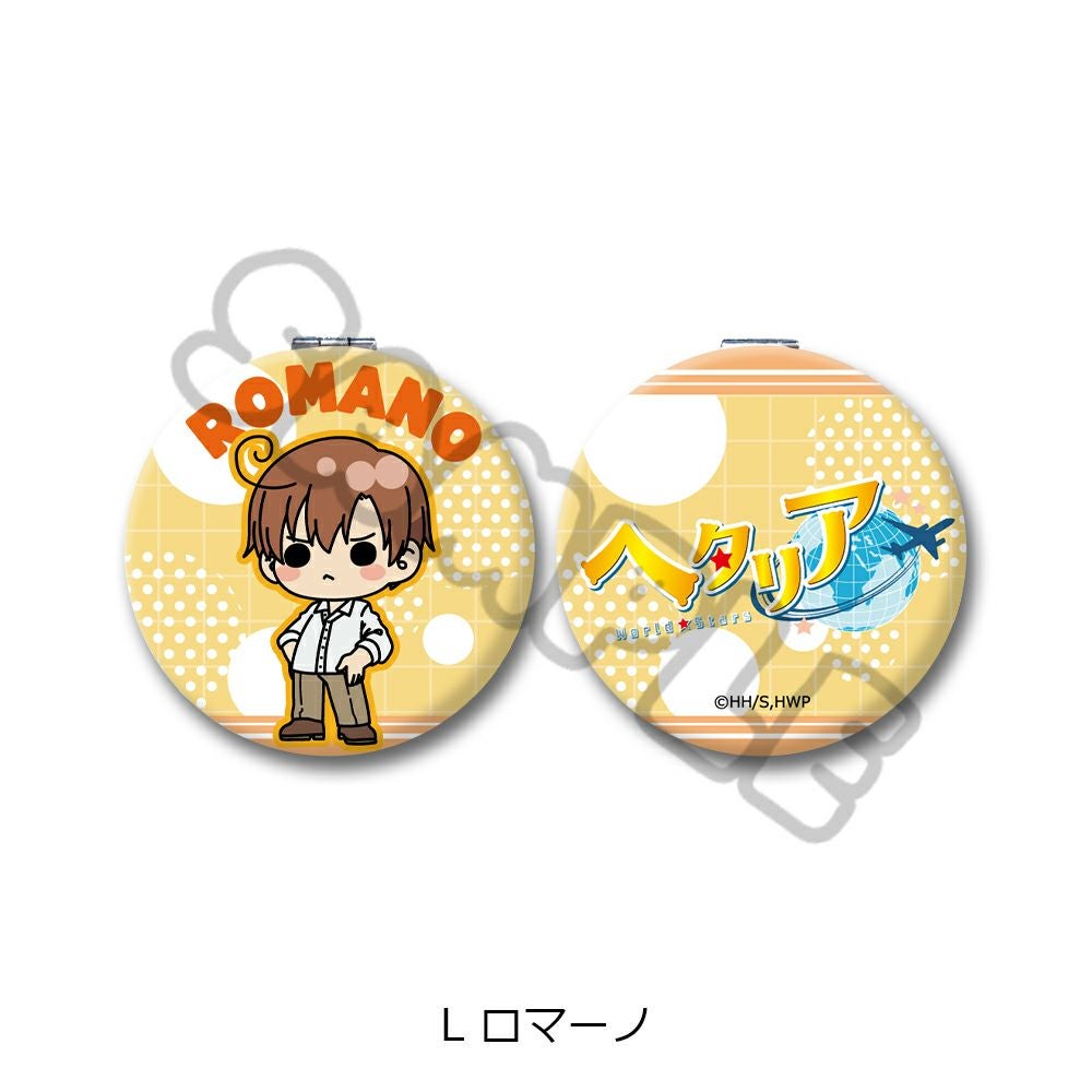 たろっちさま専用 アニメ「ヘタリア World☆Stars」 コンパクトミラー L(ロマーノ