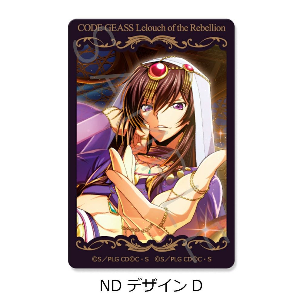 コードギアス 反逆のルルーシュ』第4弾 クリアカードステッカーA（全10