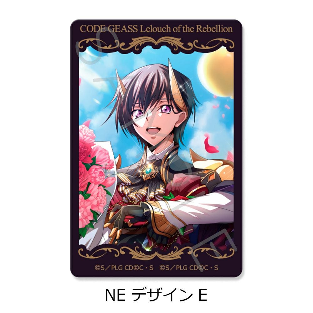コードギアス 反逆のルルーシュ』第4弾 クリアカードステッカーA（全10