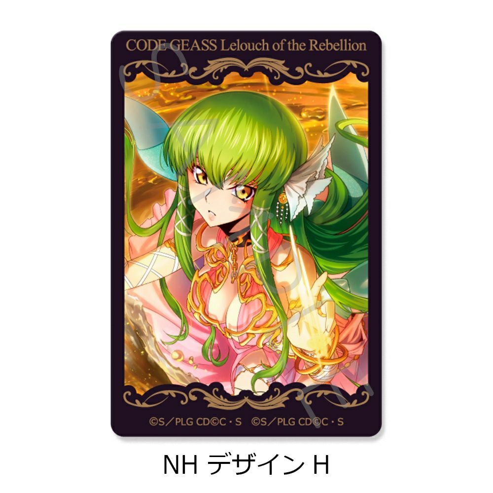 コードギアス 反逆のルルーシュ』第4弾 クリアカードステッカーA（全10