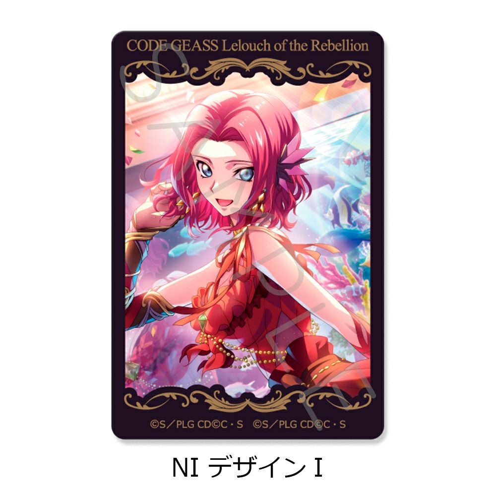 コードギアス 反逆のルルーシュ』第4弾 クリアカードステッカーA（全10