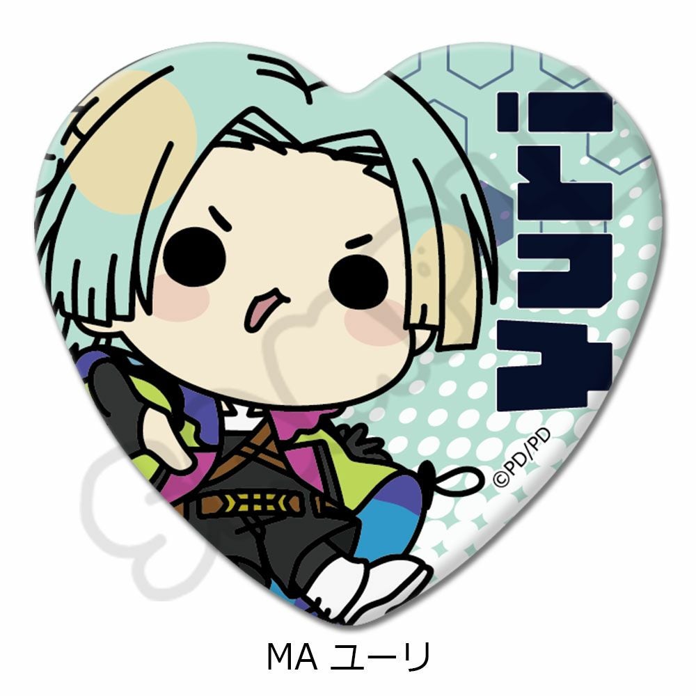 TVアニメ『グノーシア』ハート型缶バッジ MA（ユーリ）【予約】 | ビビット