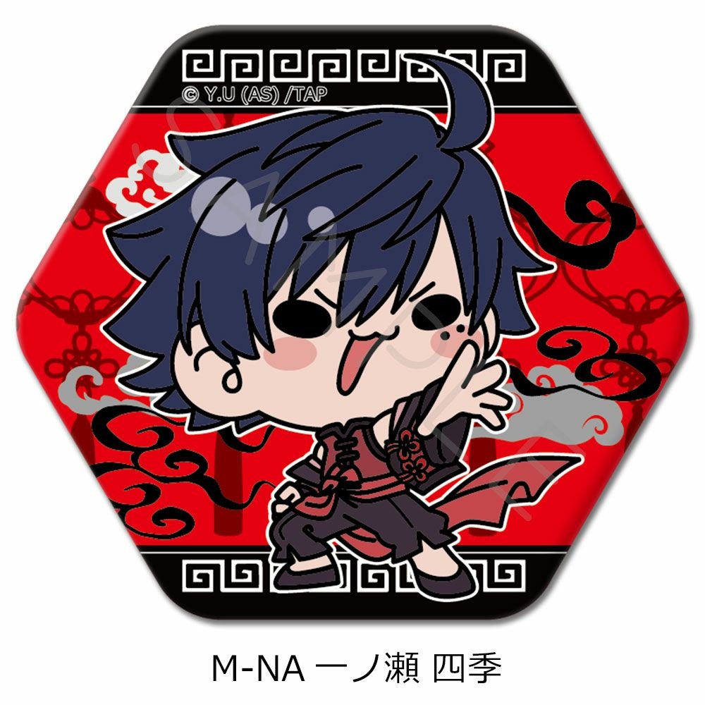 桃源暗鬼　一ノ瀬四季　一ノ瀬 四季　缶バッジ　c103 コミケ　アニメイト TVアニメ「桃源暗鬼」第2弾 六角形缶バッジ M-NA (一ノ瀬 四季) | ビビット