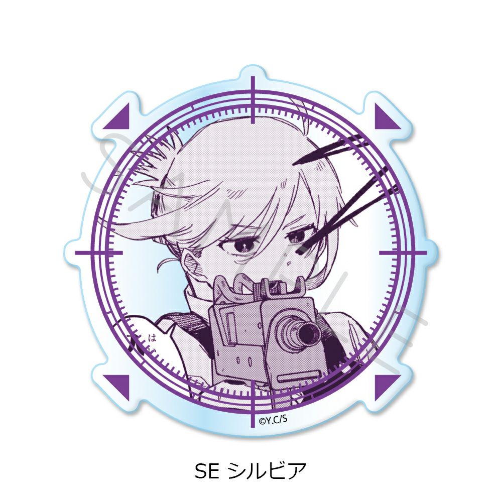 3wayアクリルバッジ | ビビット