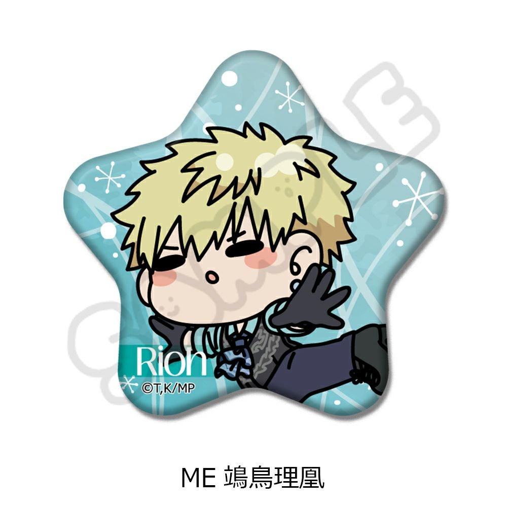 TVアニメ『メダリスト』 星型缶バッジ ME(鴗鳥理凰)【予約